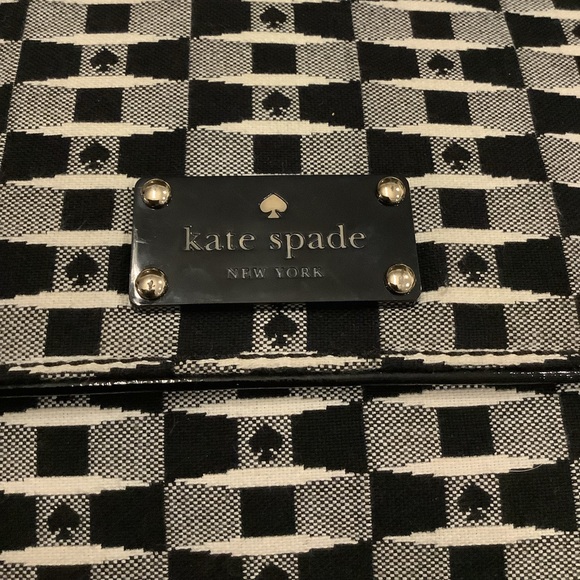 Kate spade canvas and patient satchel - Picture 2 of 8